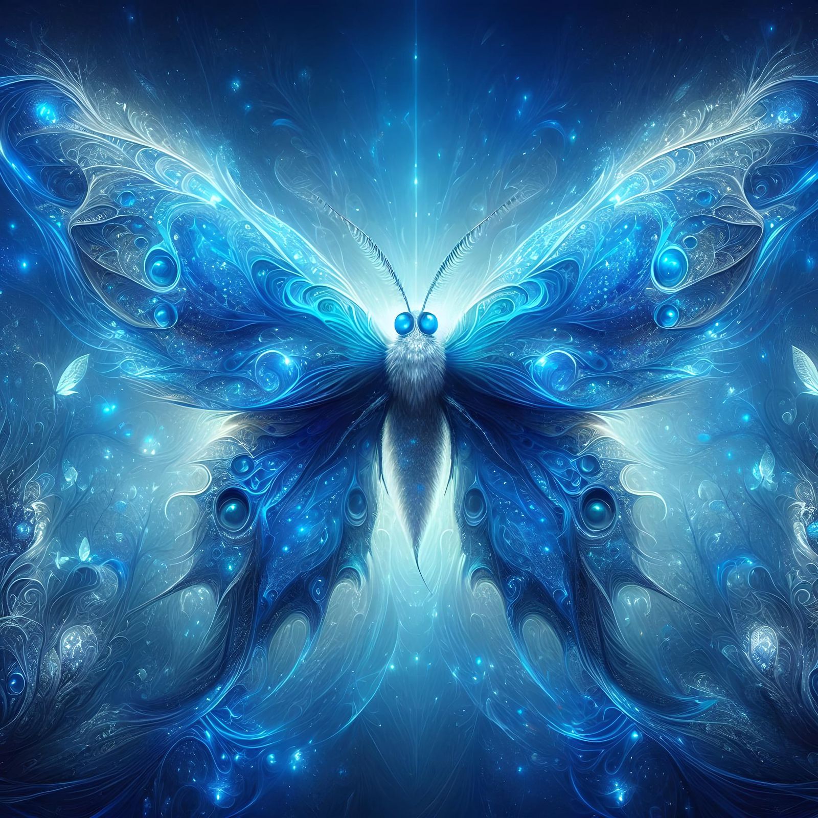 The Blue Moth