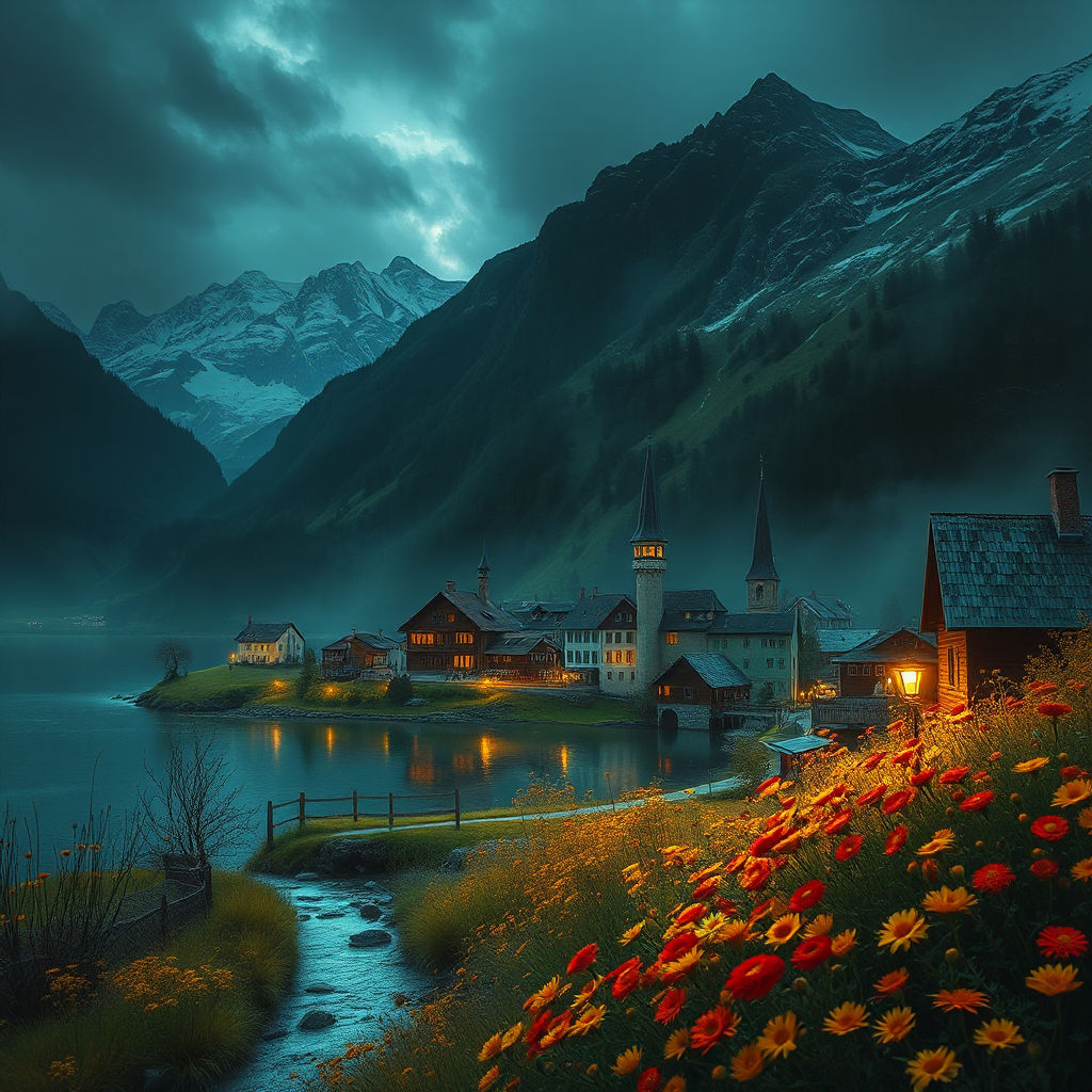 Small Town in Switzerland #4