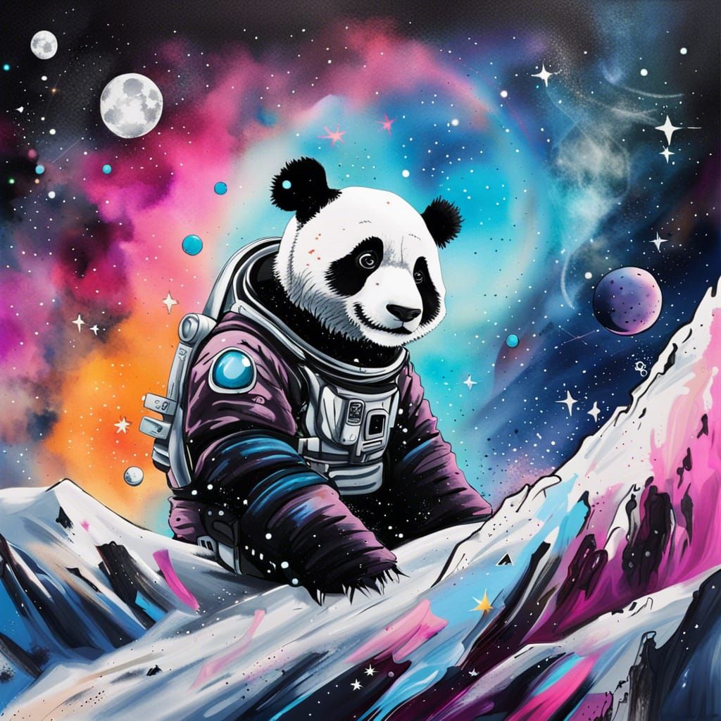 smart Panda - AI Generated Artwork - NightCafe Creator