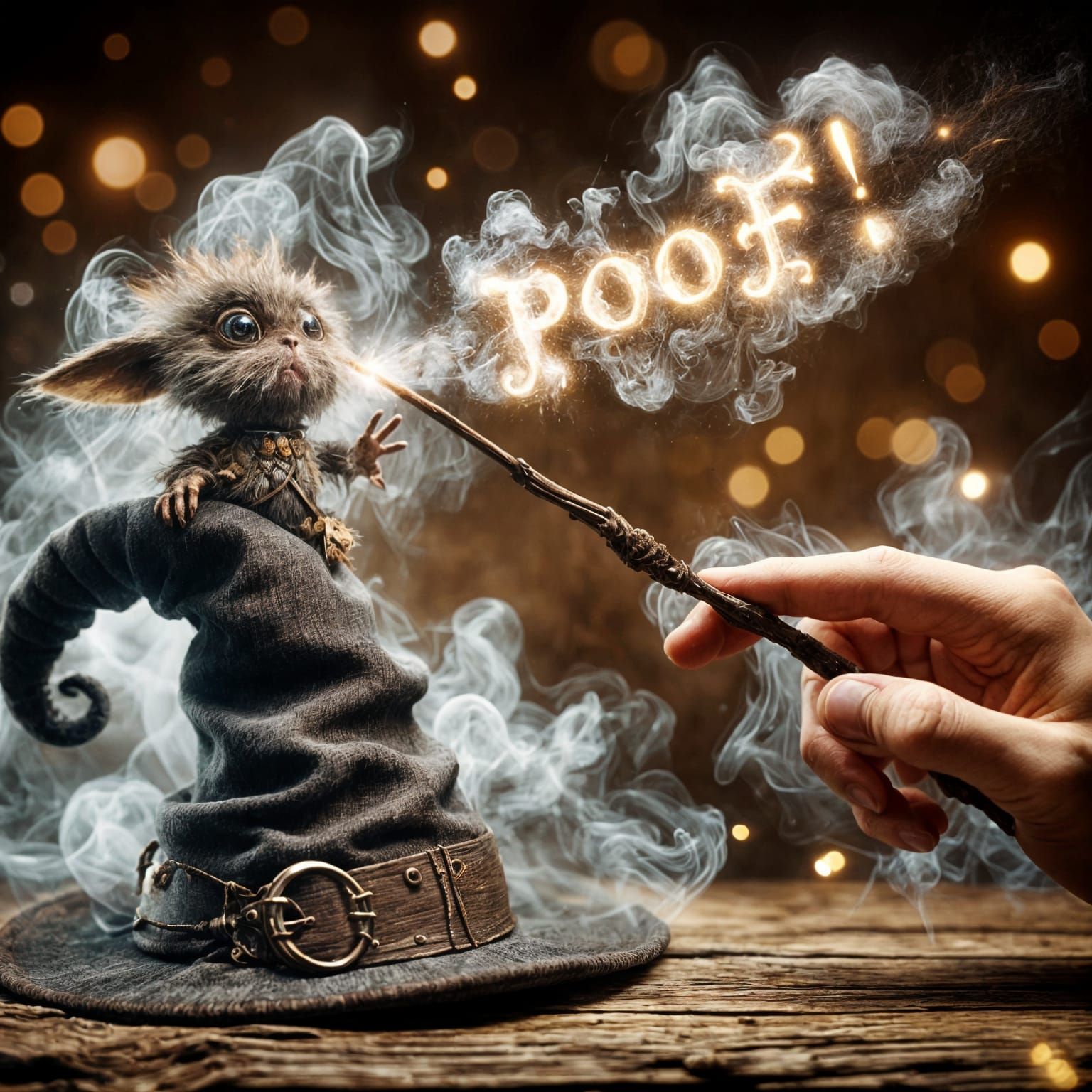 Poof! And it appears.   by @Rayven13