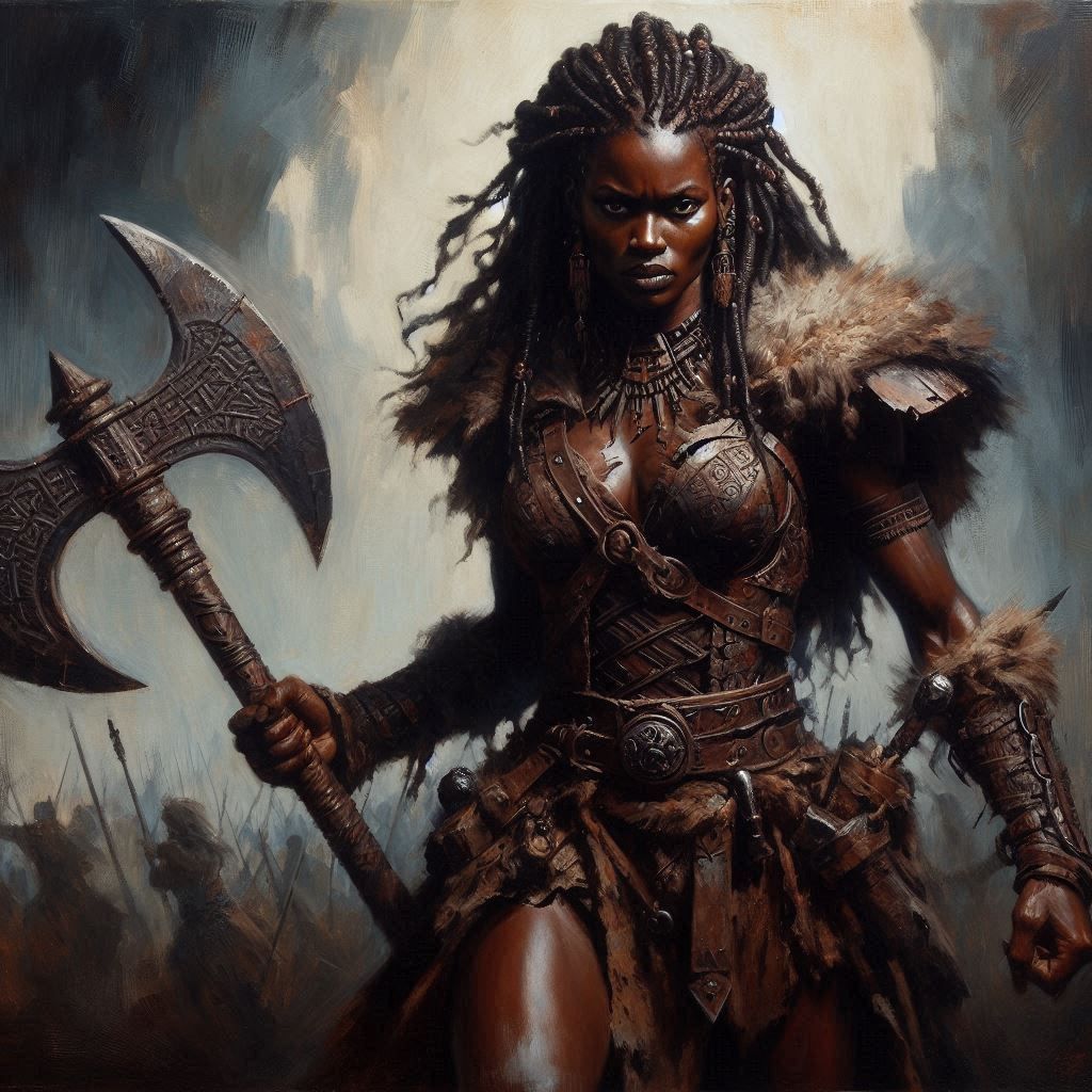 "Ebony Berserker" was her nickname from the people that knew her