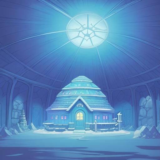 An igloo mansion