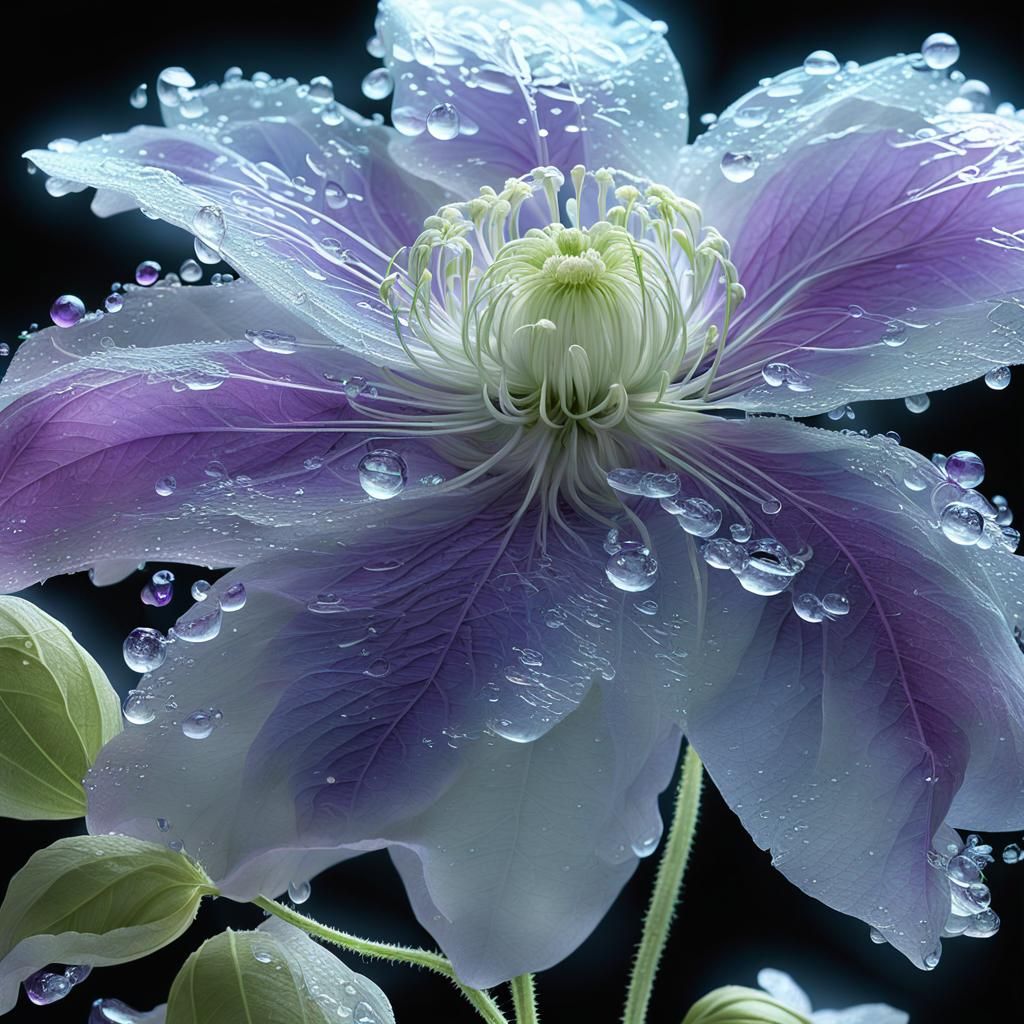  clematis flower  by @Svitlana