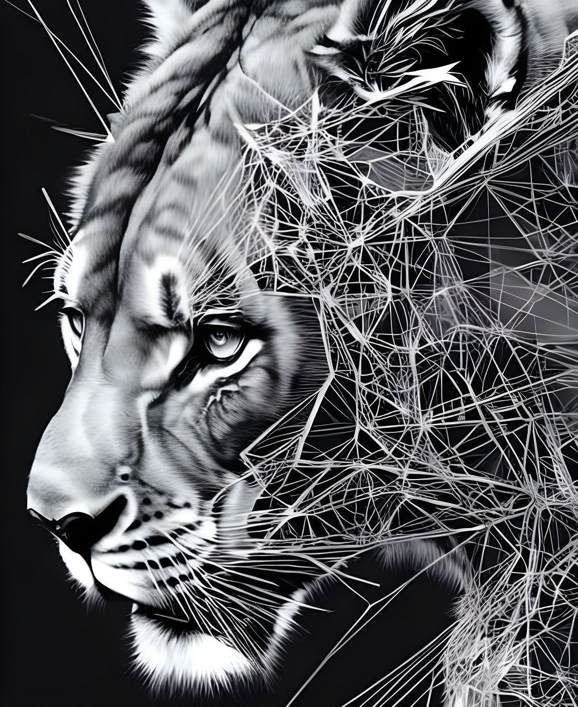 Woven Lioness  by @Kle00