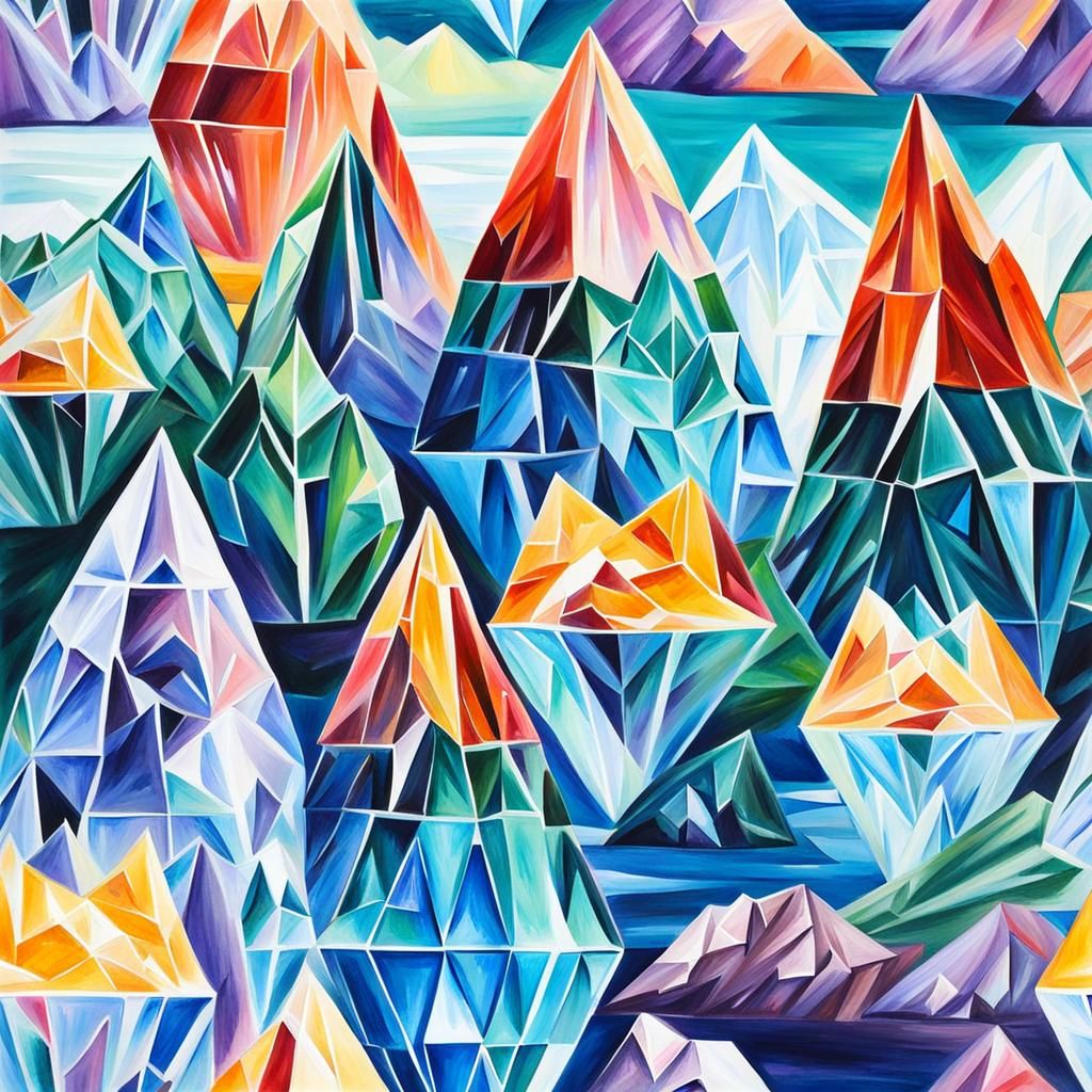 Crystal beautiful scene