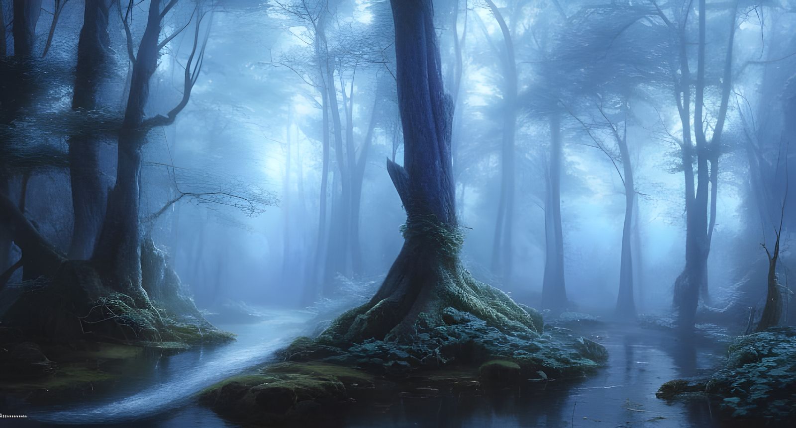 Magical Forestscape - Collection - AI Generated Artwork - NightCafe Creator