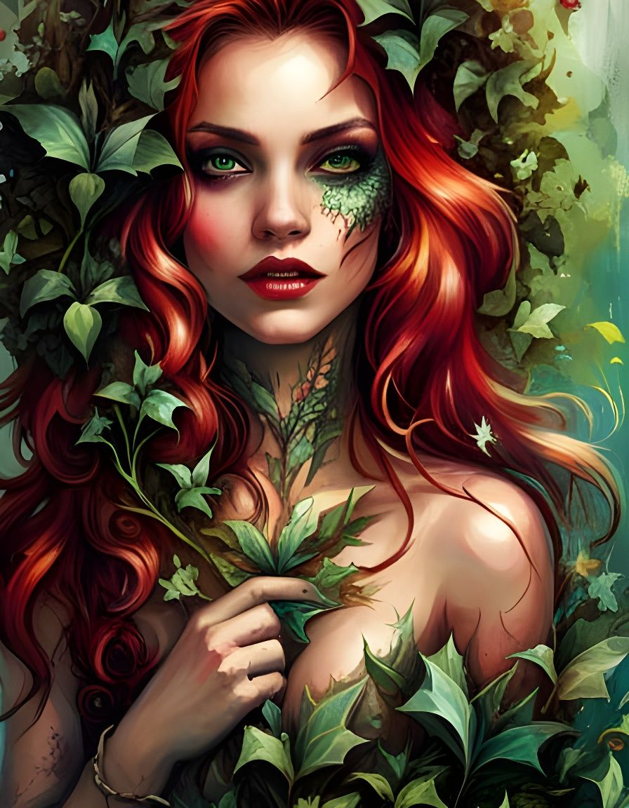 Poison ivy - AI Generated Artwork - NightCafe Creator