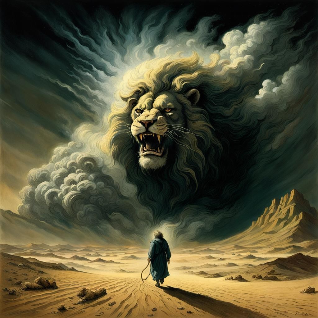 Lion king  by @Thibedusud