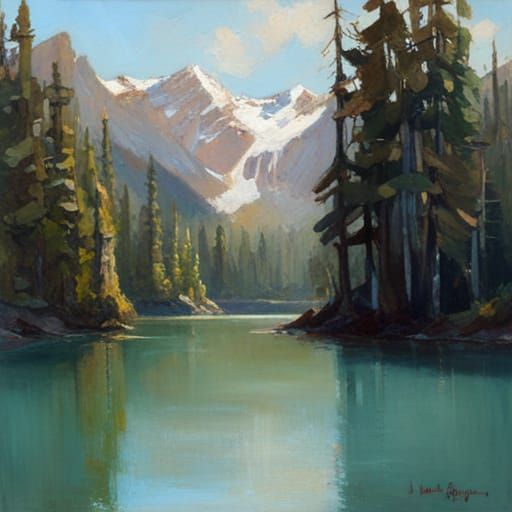 mountain lake
