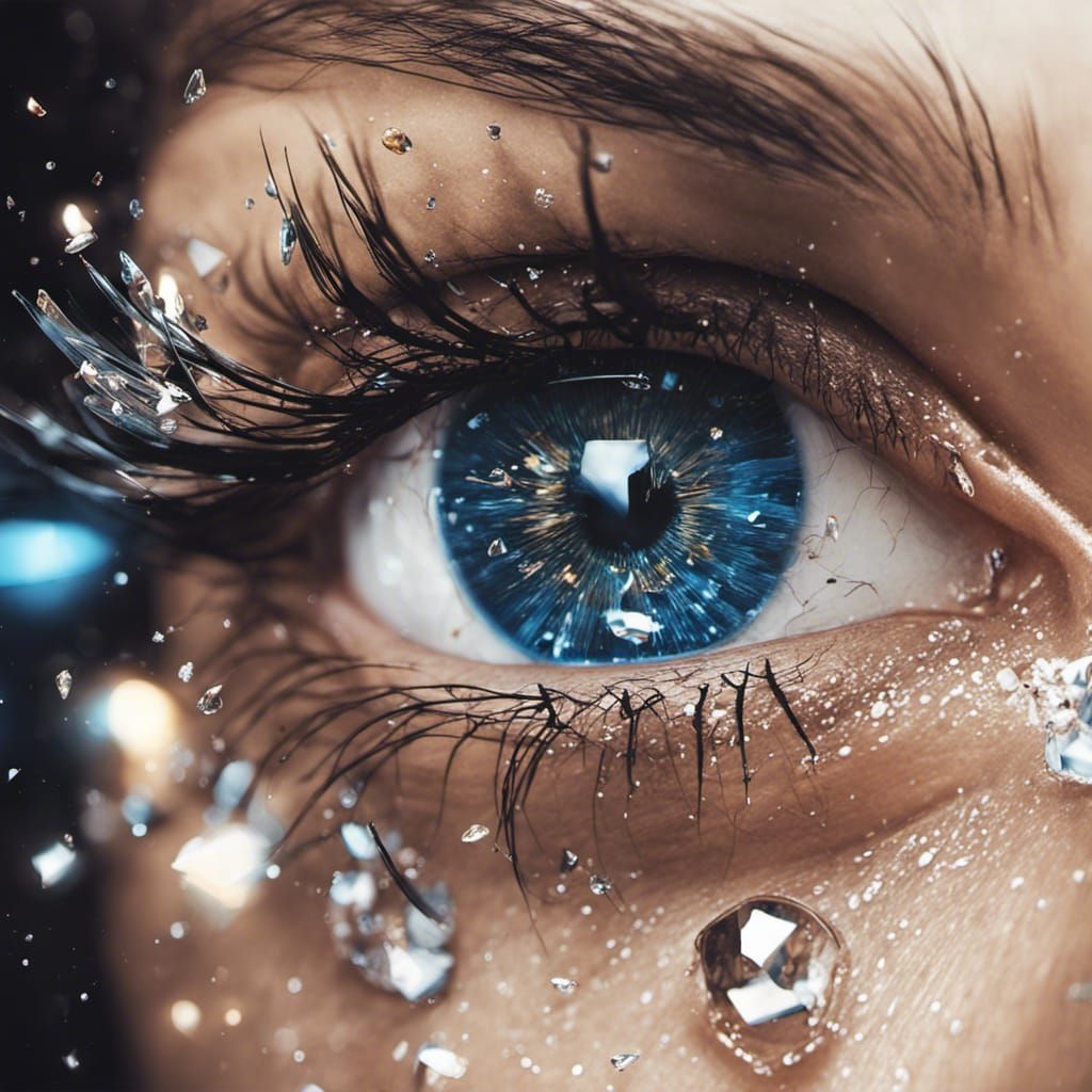 Crystal Tears   by @nightmareangel