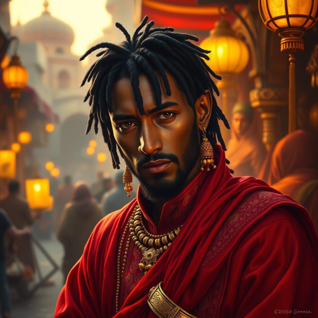 A fortune teller from Cairo  by @Hiro