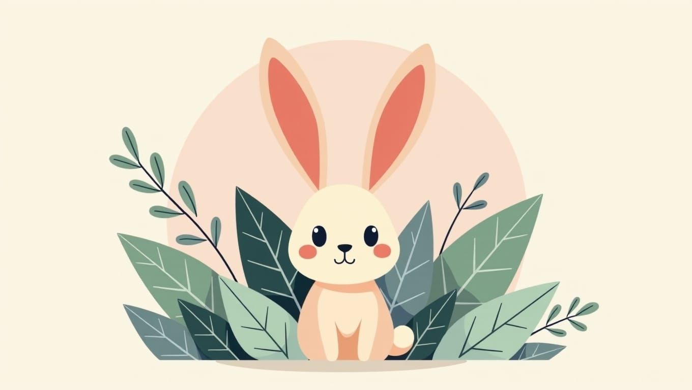 Minimalistic Bunny
