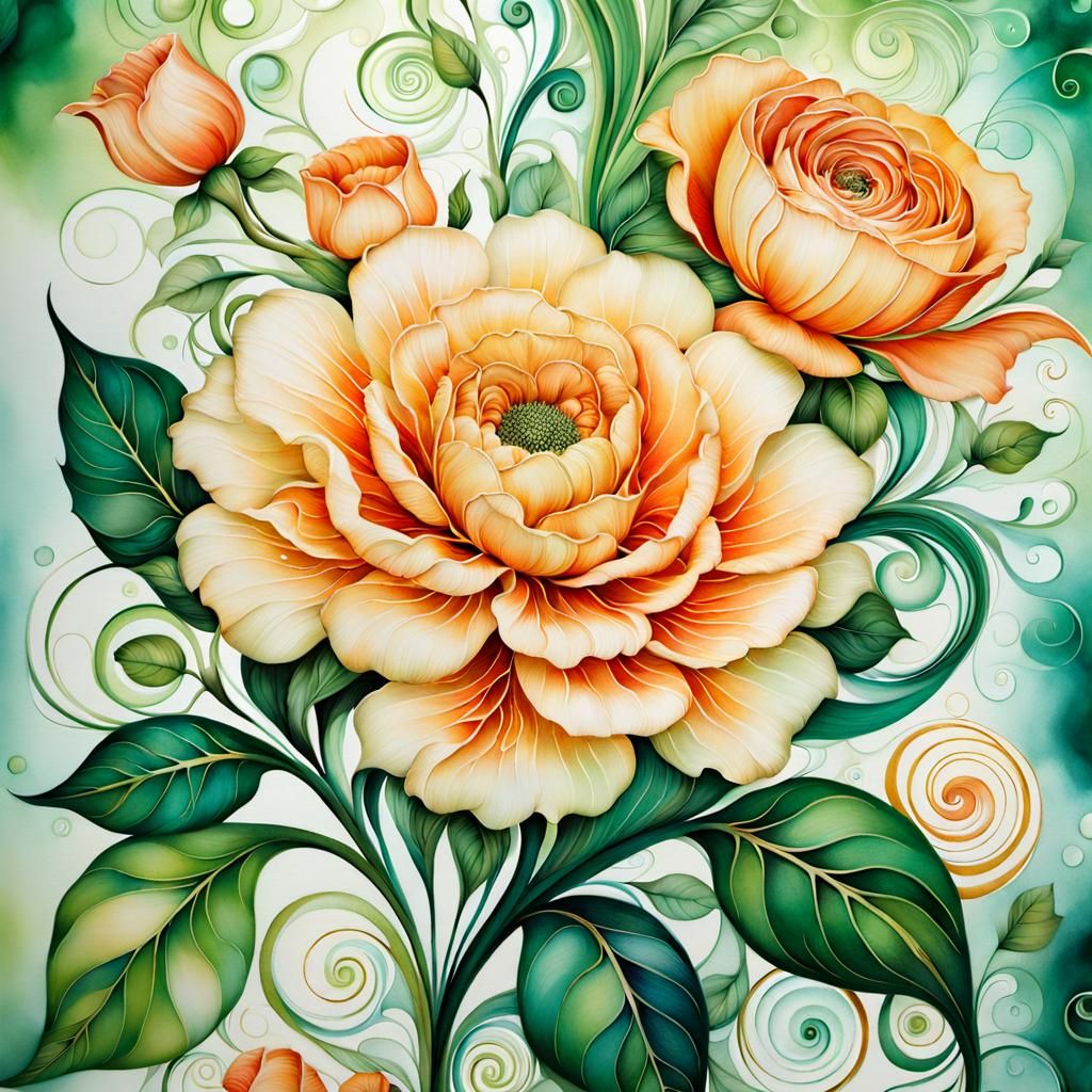 floral  by @Just Me