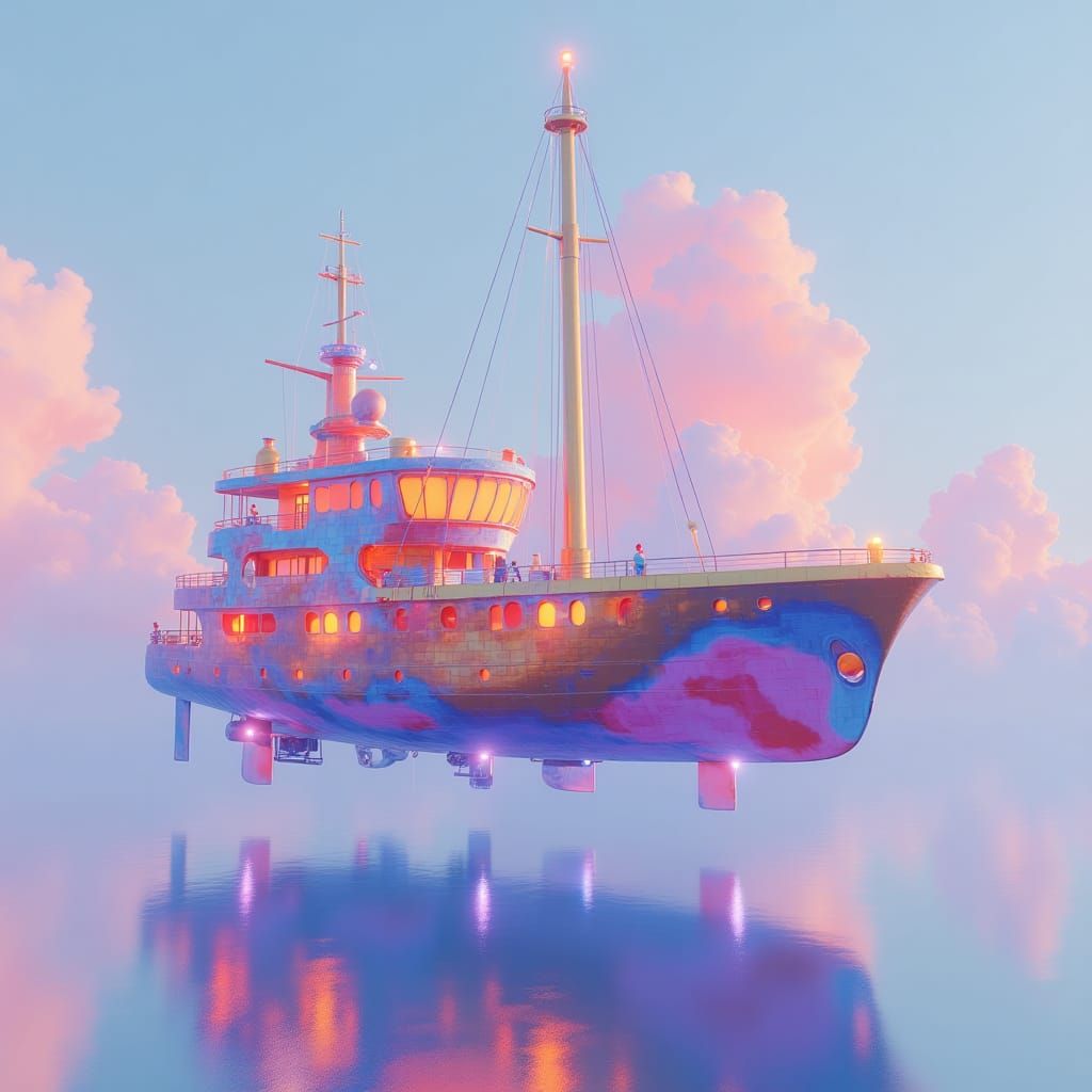 Surreal yachting