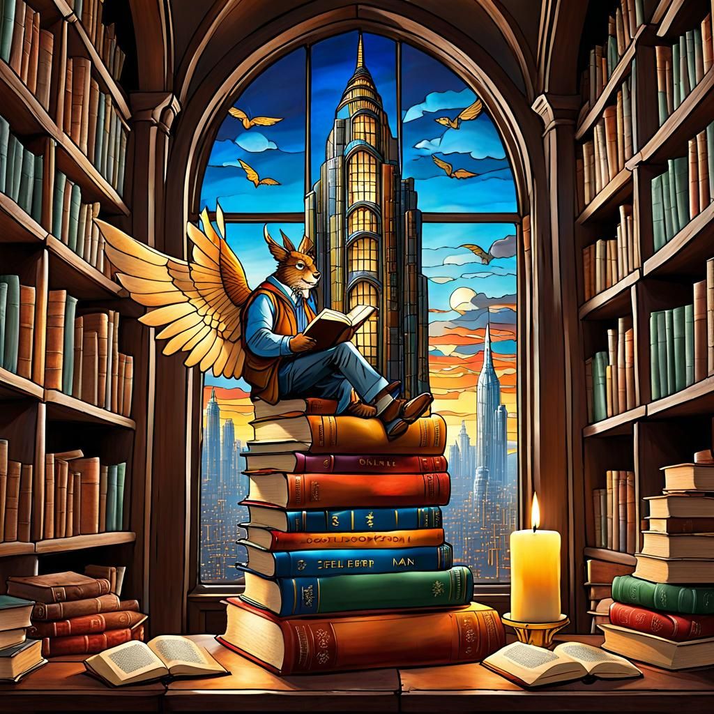 Bookworm Man