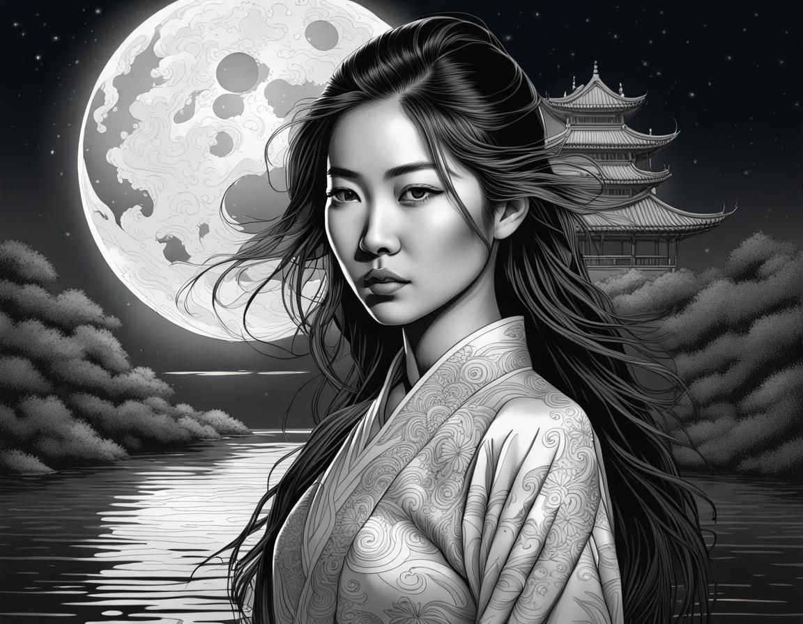 Line Art Portrait