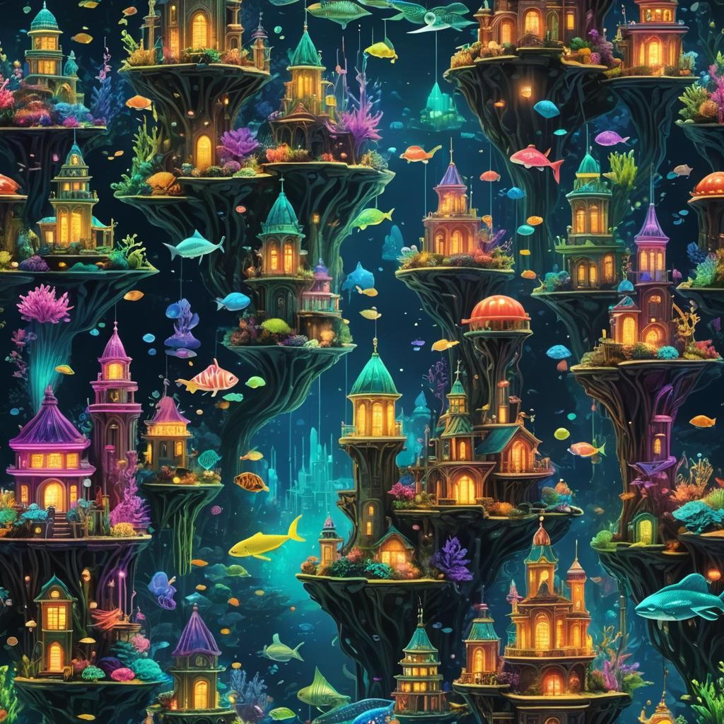 Luminaqua: The Glowing Depths