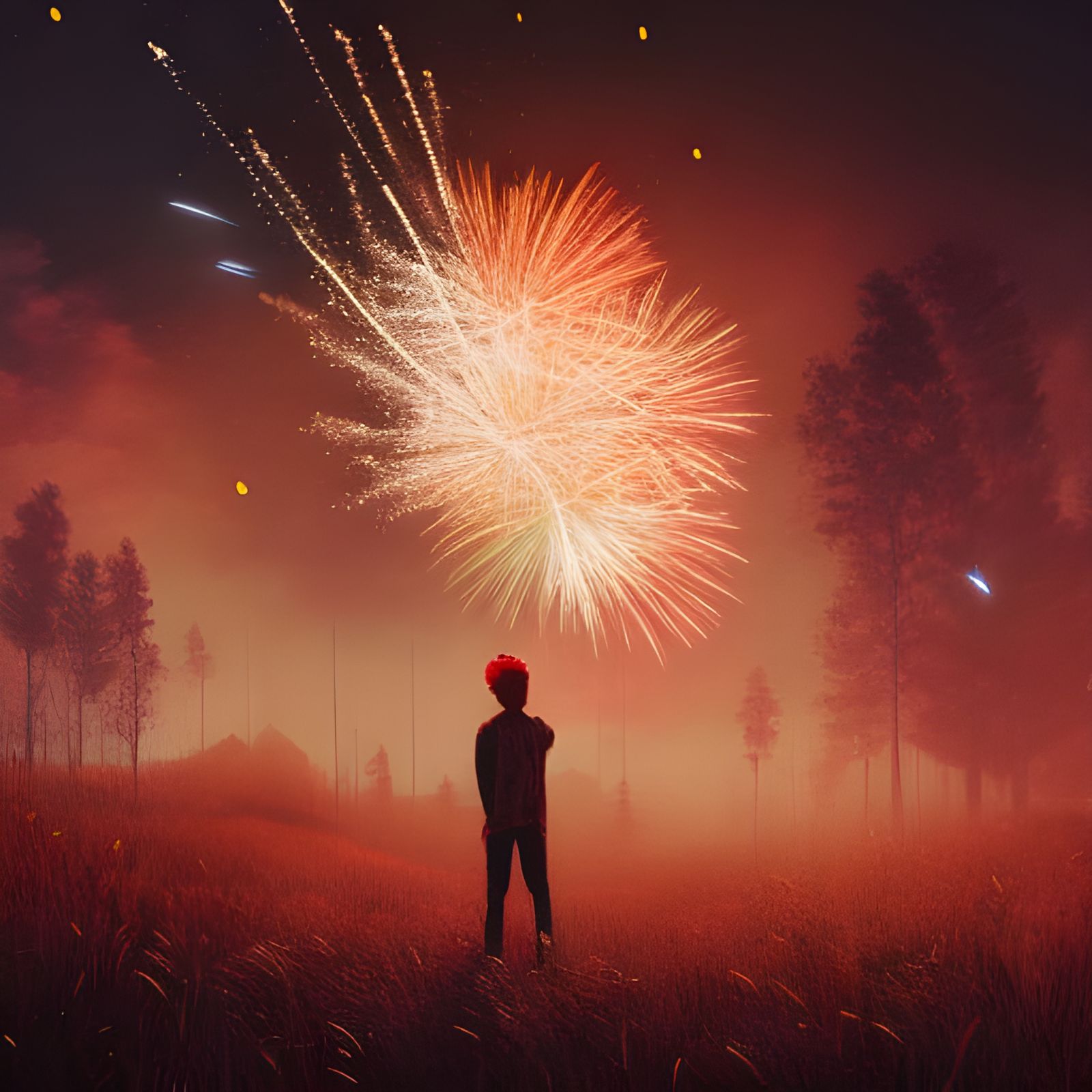 Firework display   by @MRL