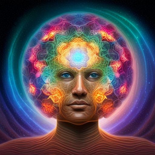 Universal Consciousness - Ai Generated Artwork - Nightcafe Creator