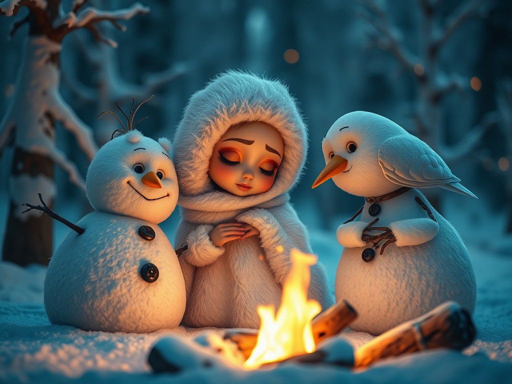 Snowy Tales by the Fire 3