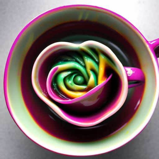 Violent Hurricane in a teacup —  contained
