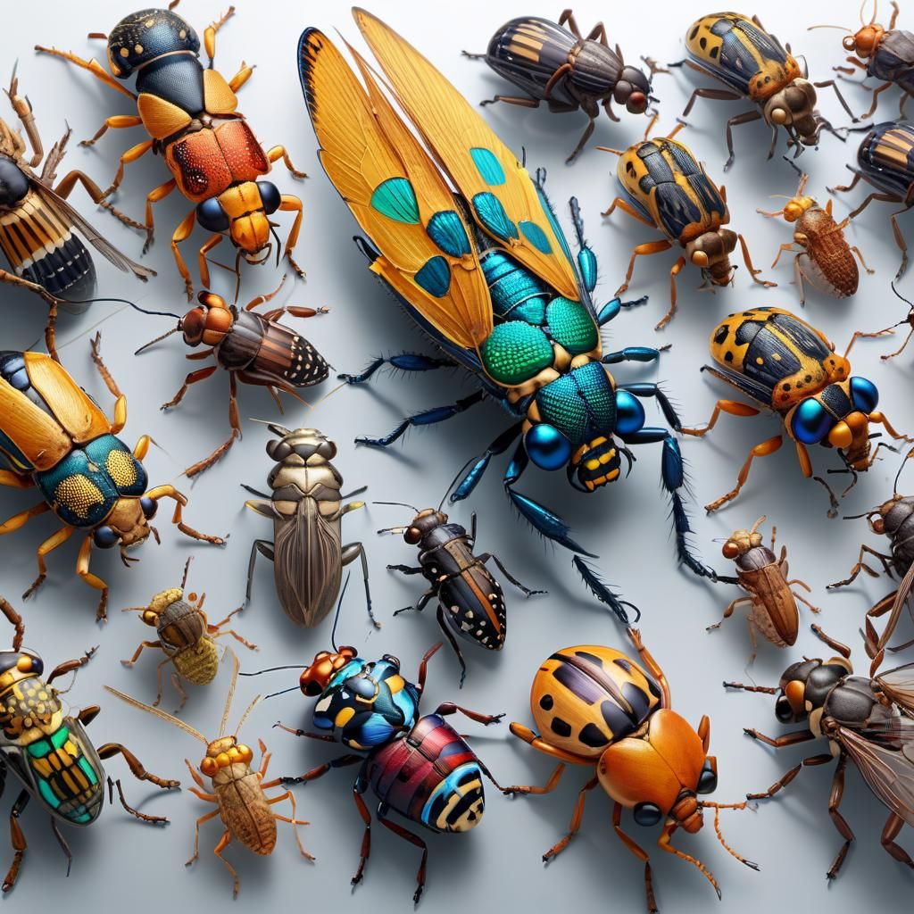 My Bug Collection - Ai Generated Artwork - Nightcafe Creator