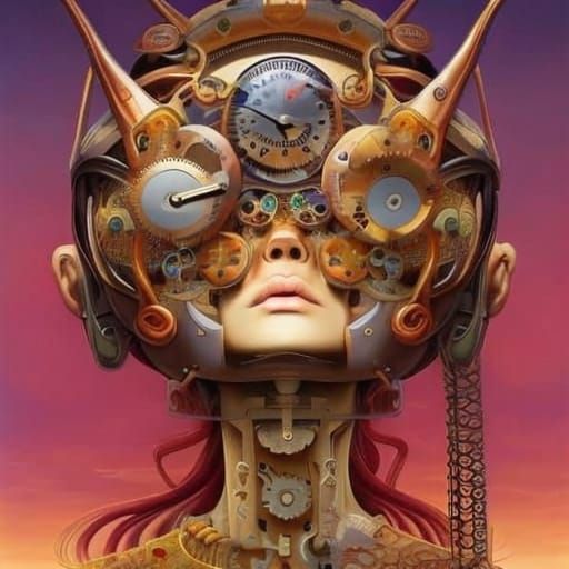 Clockwork planet epic ominous - AI Generated Artwork - NightCafe Creator