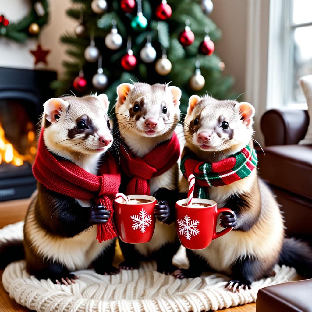 Christmas Trio  by @V