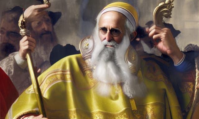 italian renaissance style pope paul III portrait by Tiziano ...