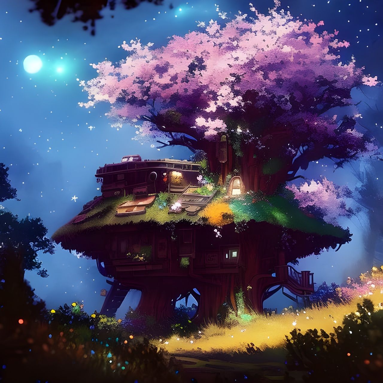 Celestial Retreat  by @Gazelli