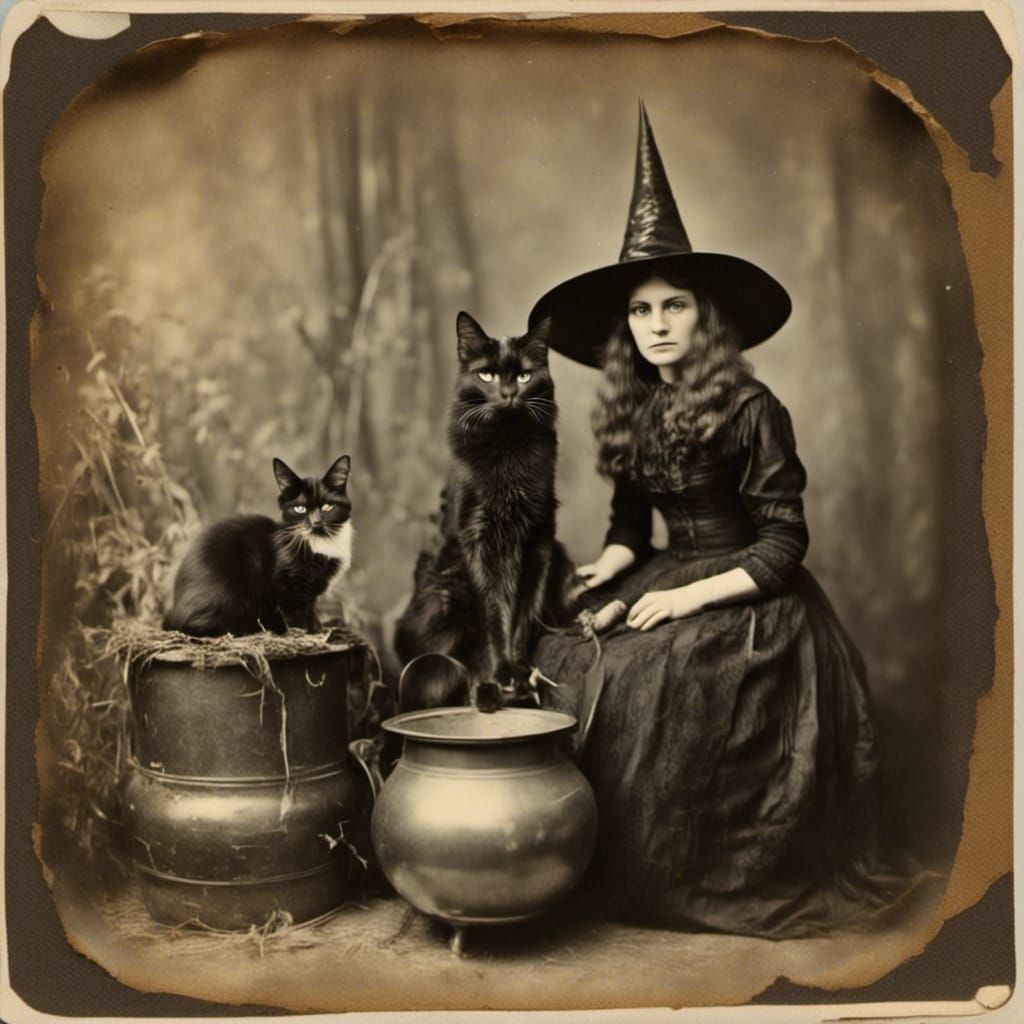 Just a Witch and her familars