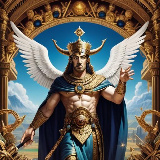 I am a God,mythical ruler in an exotic, mesmerizing celestia...