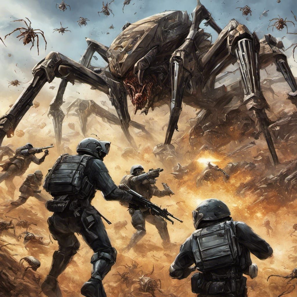 Starship Troopers  by @SCS