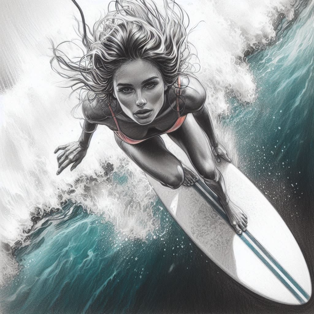 Surfer girl