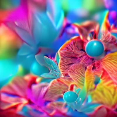 Flowers in paradise
