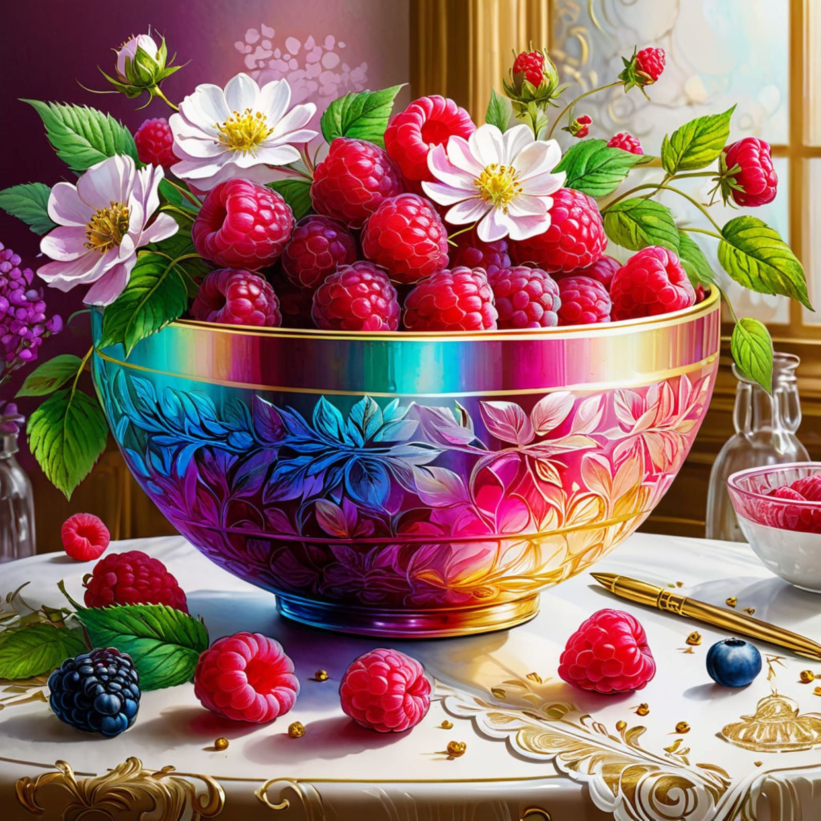 Delicious Raspberries