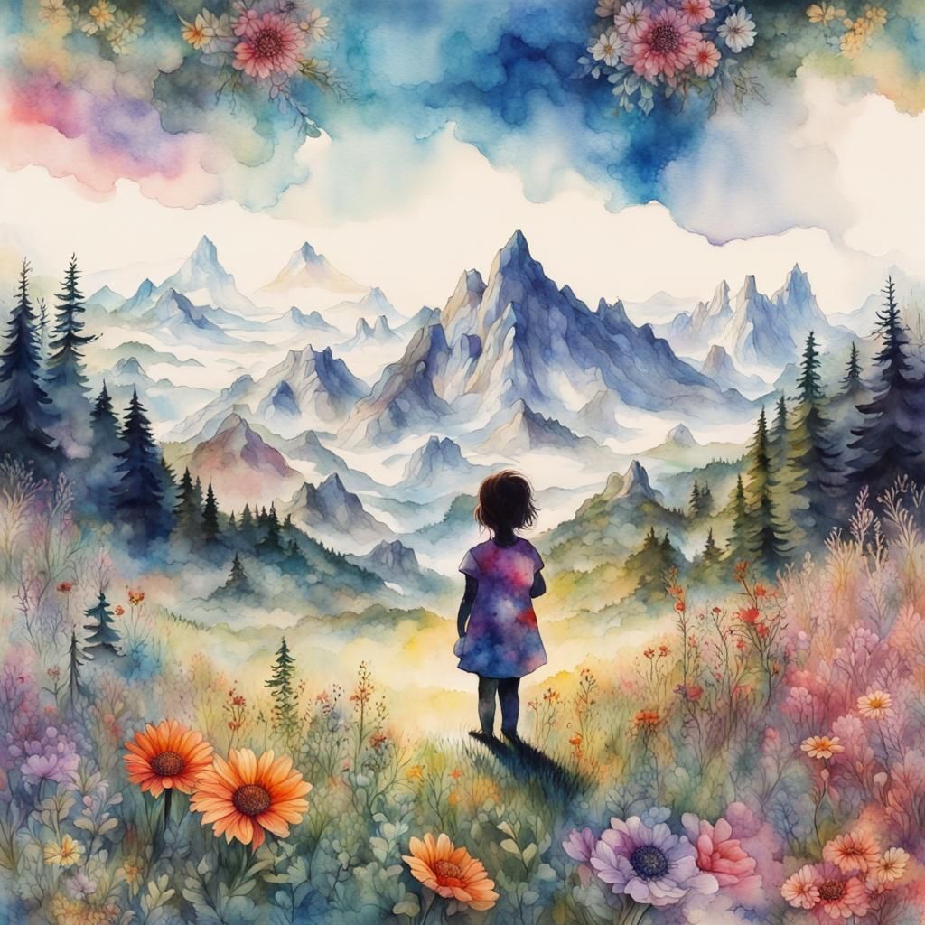 young Mother Earth   by @BentOOe