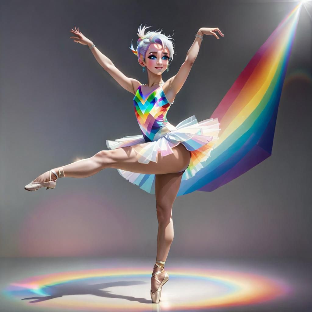 PRISM IS A DANCER AI Generated Artwork NightCafe Creator