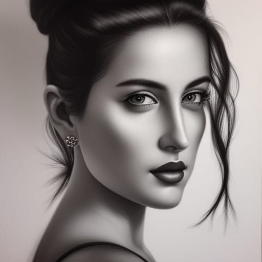 A beautiful young woman. - AI Generated Artwork - NightCafe Creator