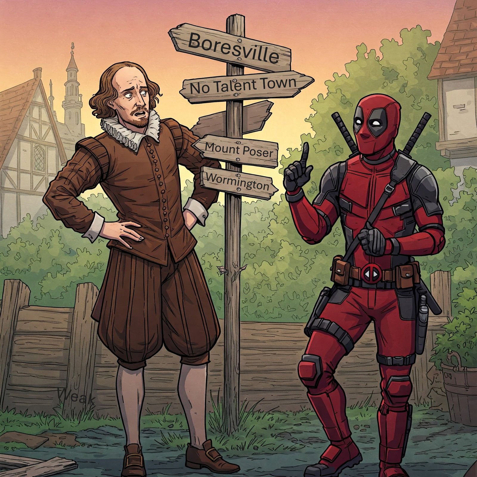 Billy Shakes - Destinations