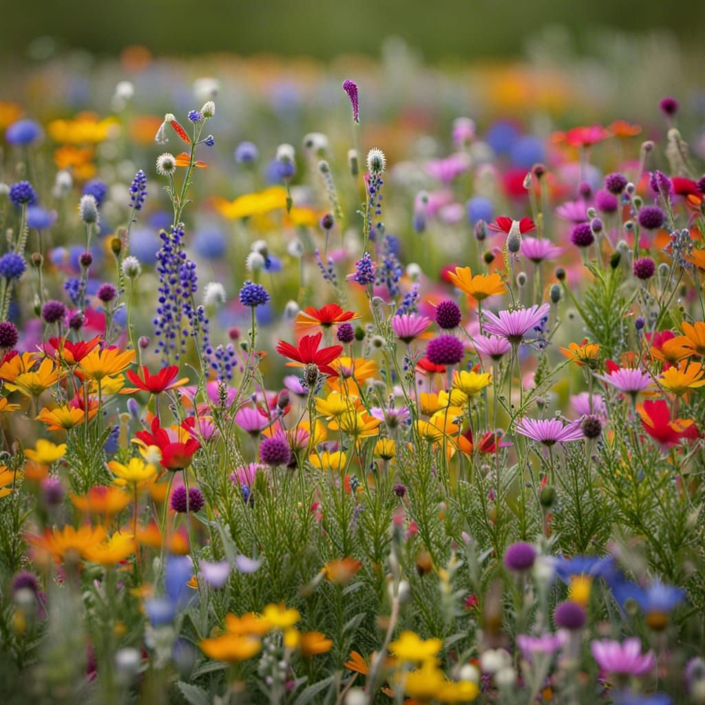 A field of wildflowers