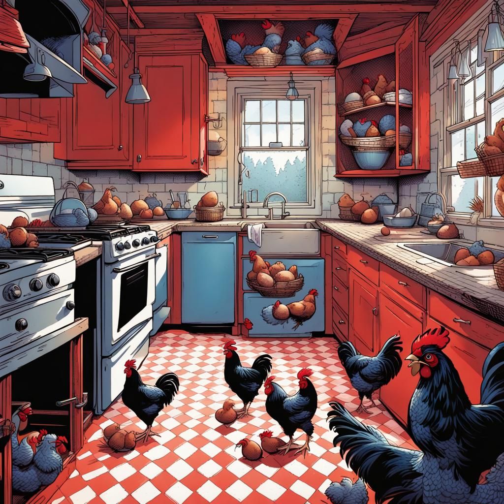 my-kitchen-is-over-run-with-chicks-ai-generated-artwork-nightcafe