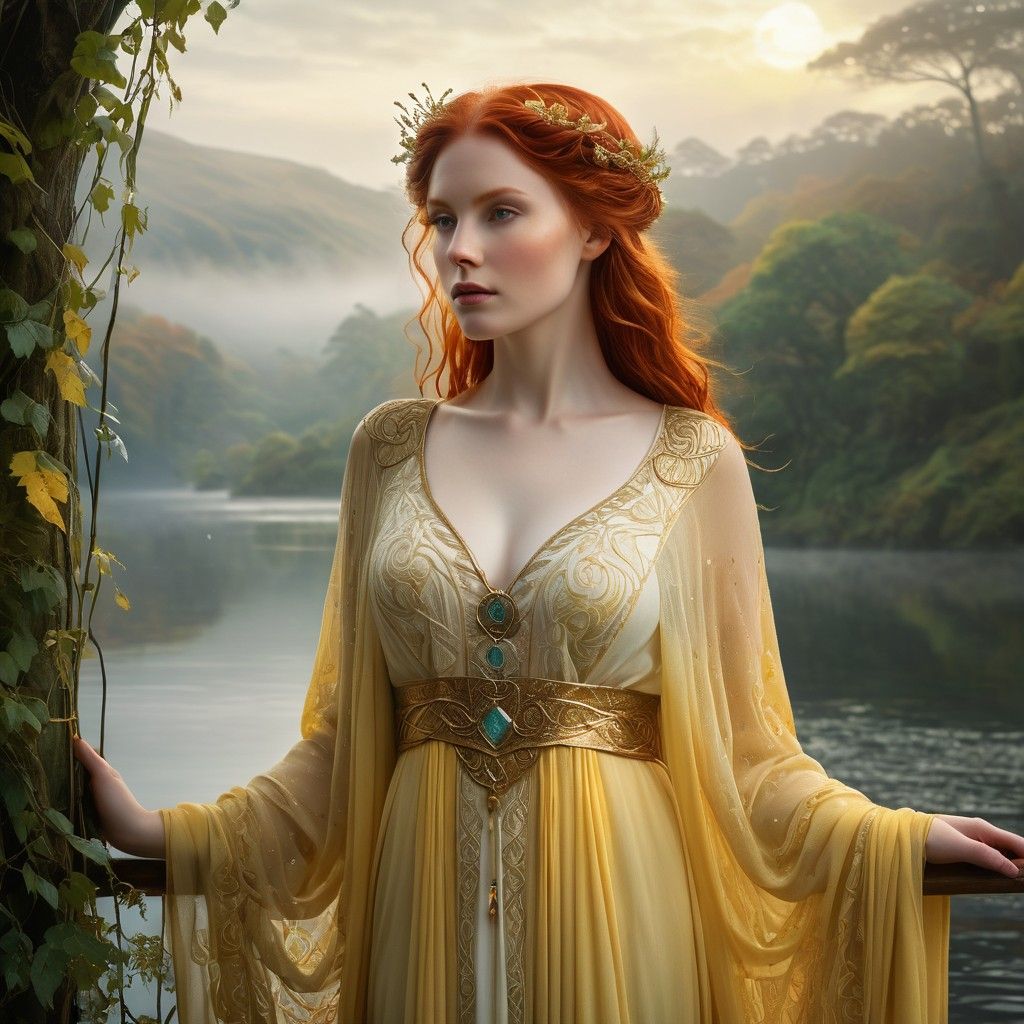 The lady of the lake