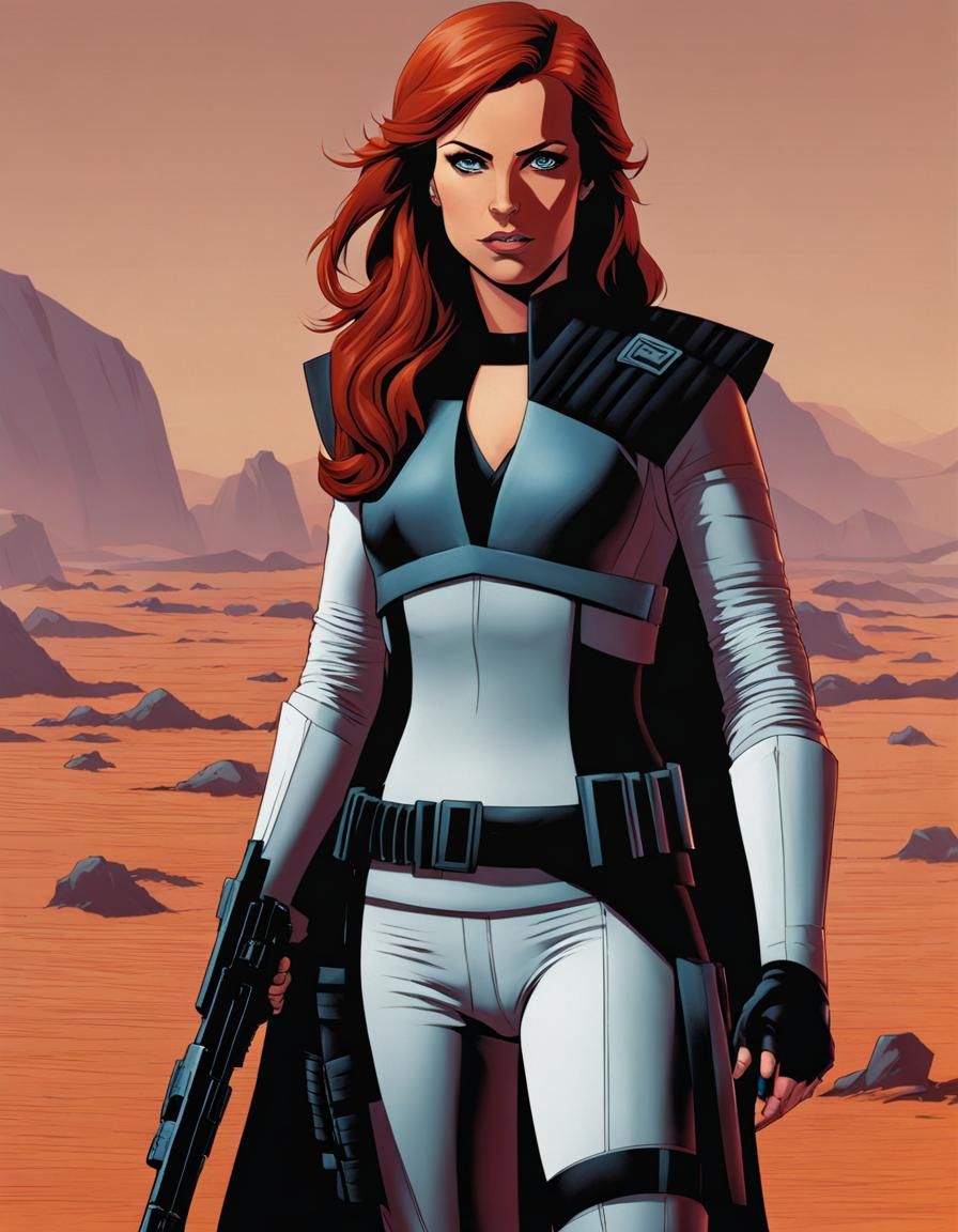 Mara Jade 2 - AI Generated Artwork - NightCafe Creator