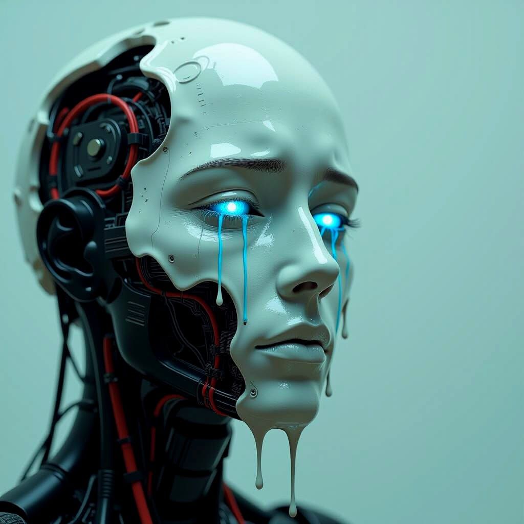 Melting Humanity  by @Crimson