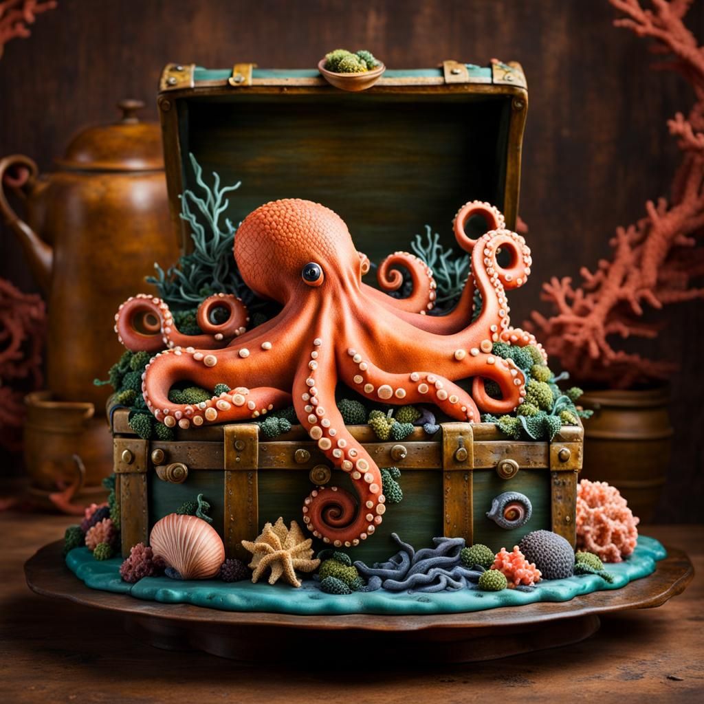 Treasure you can eat  by @Arcarels