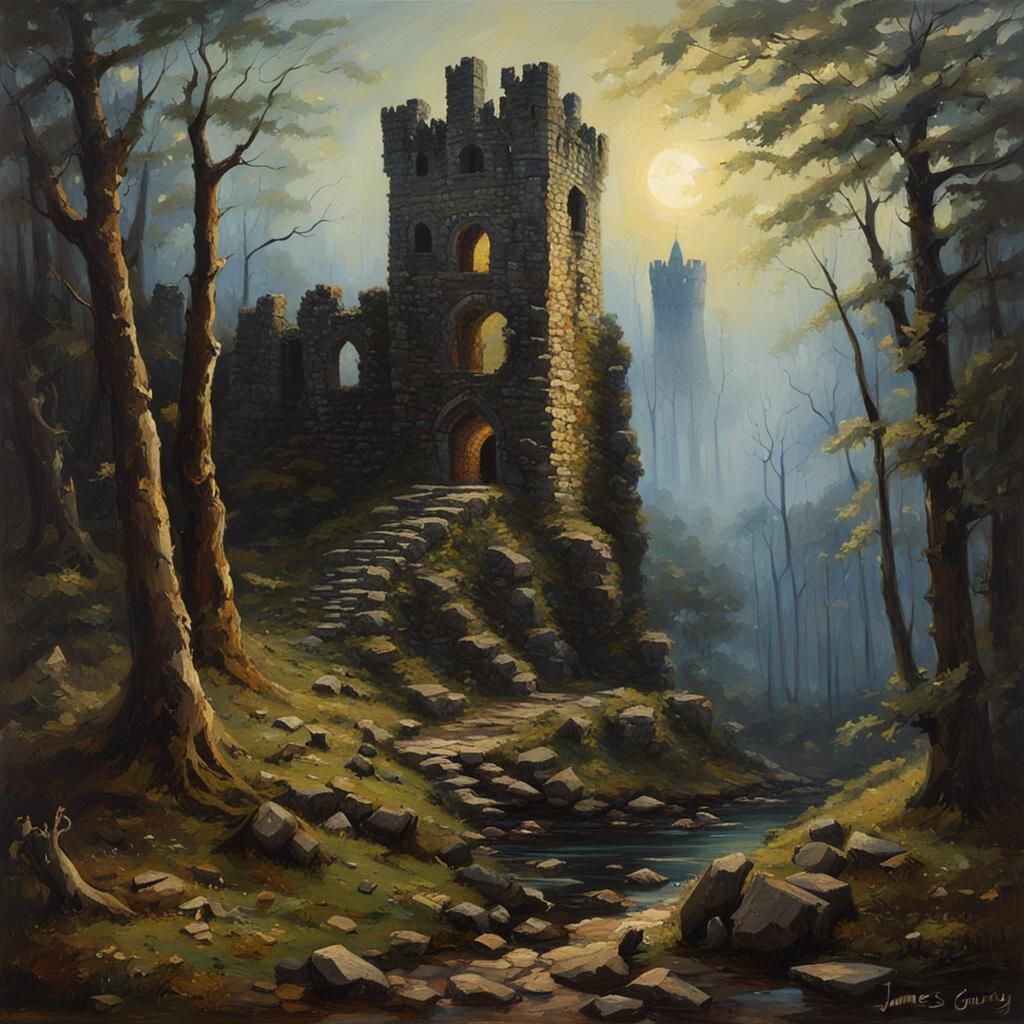 Ruins of a medieval