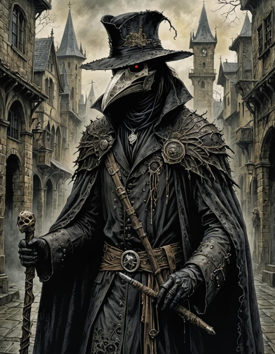 Evil Plague Doctor  by @Steven 