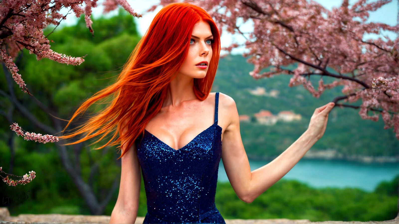 Kristie Kline - Glitter in the air series.