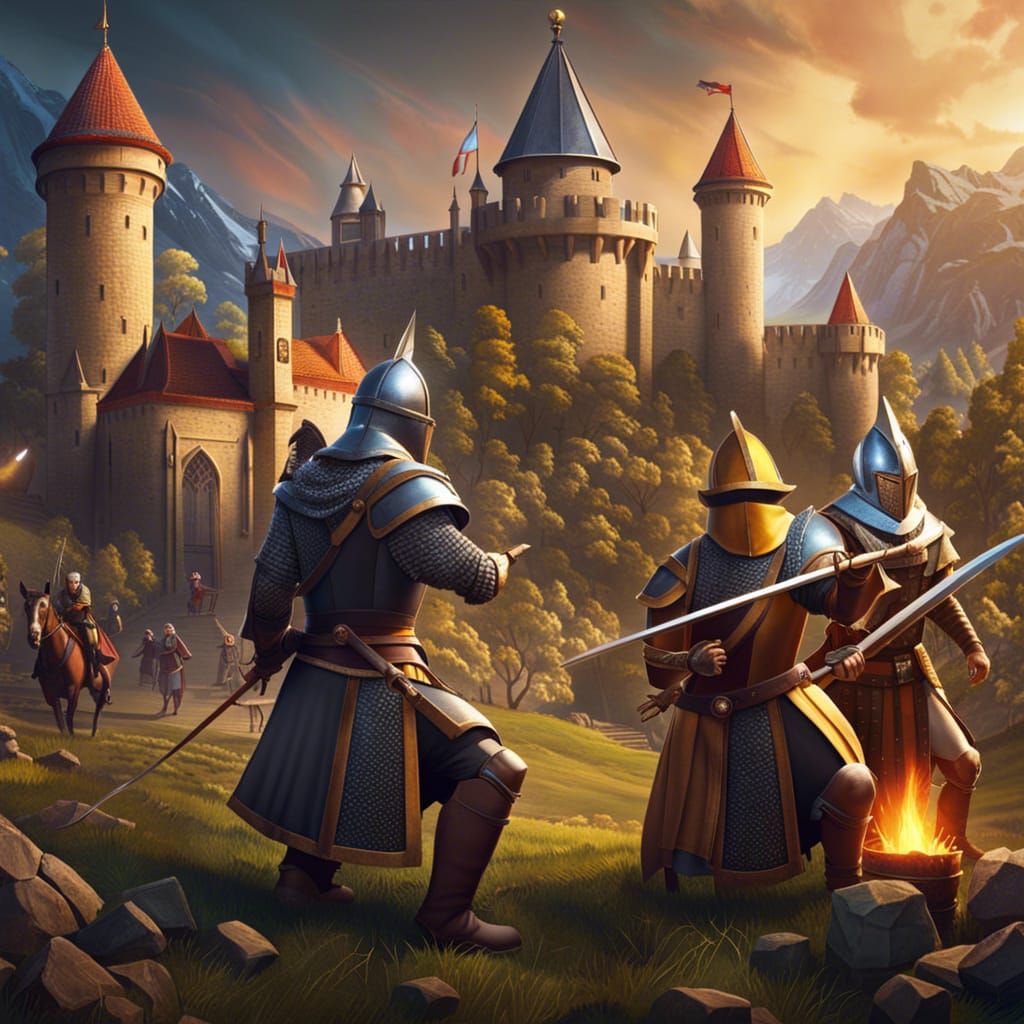 Medieval Characters: Create knights, wizards, and royalty from a bygone ...